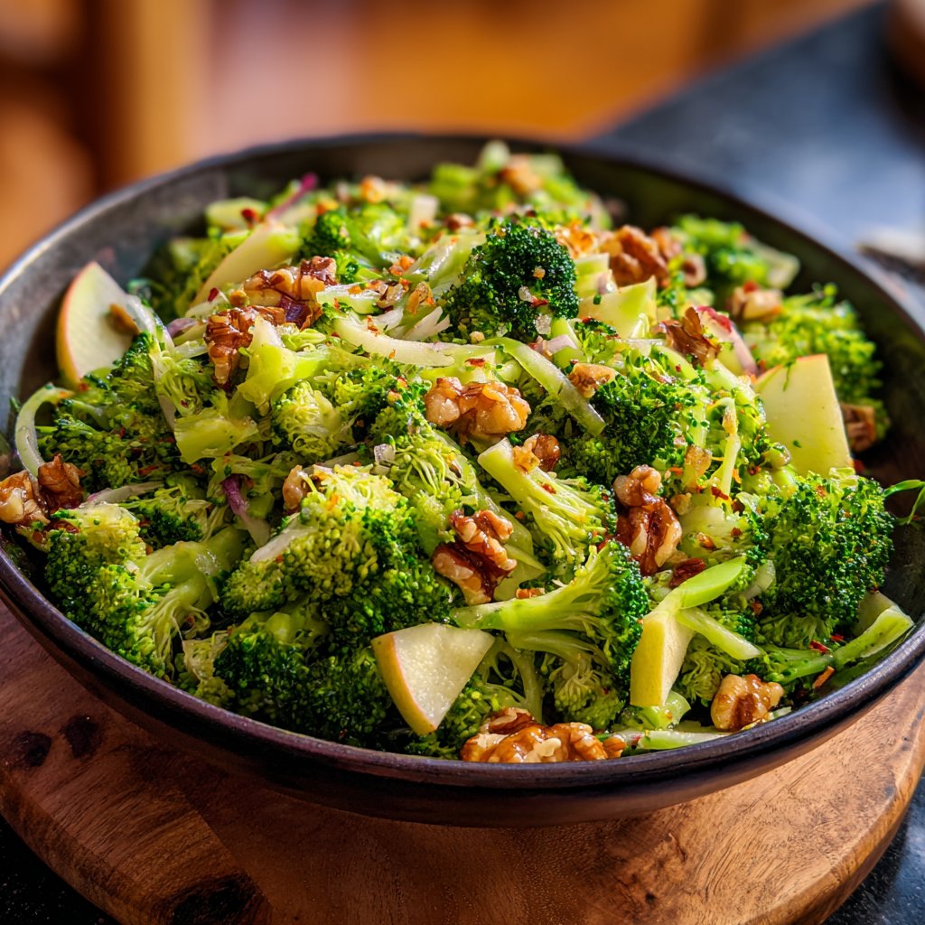 Broccoli Salad with Apple Zing