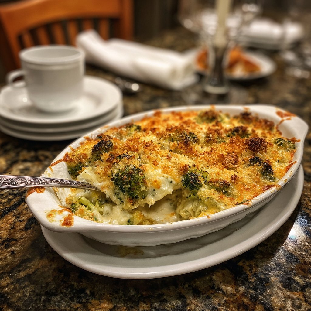 Cottage Cheese and Broccoli Casserole
