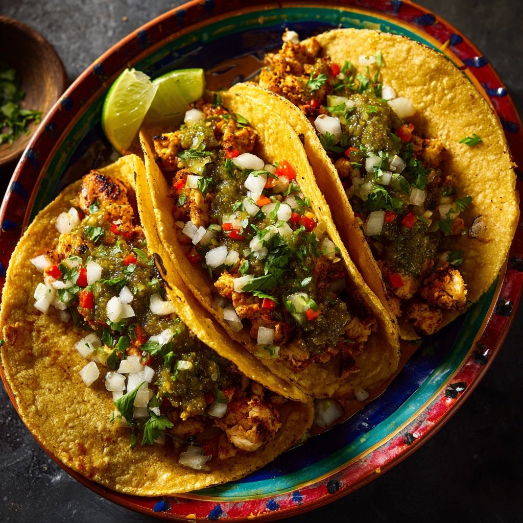 Global Mexican Chicken Tacos