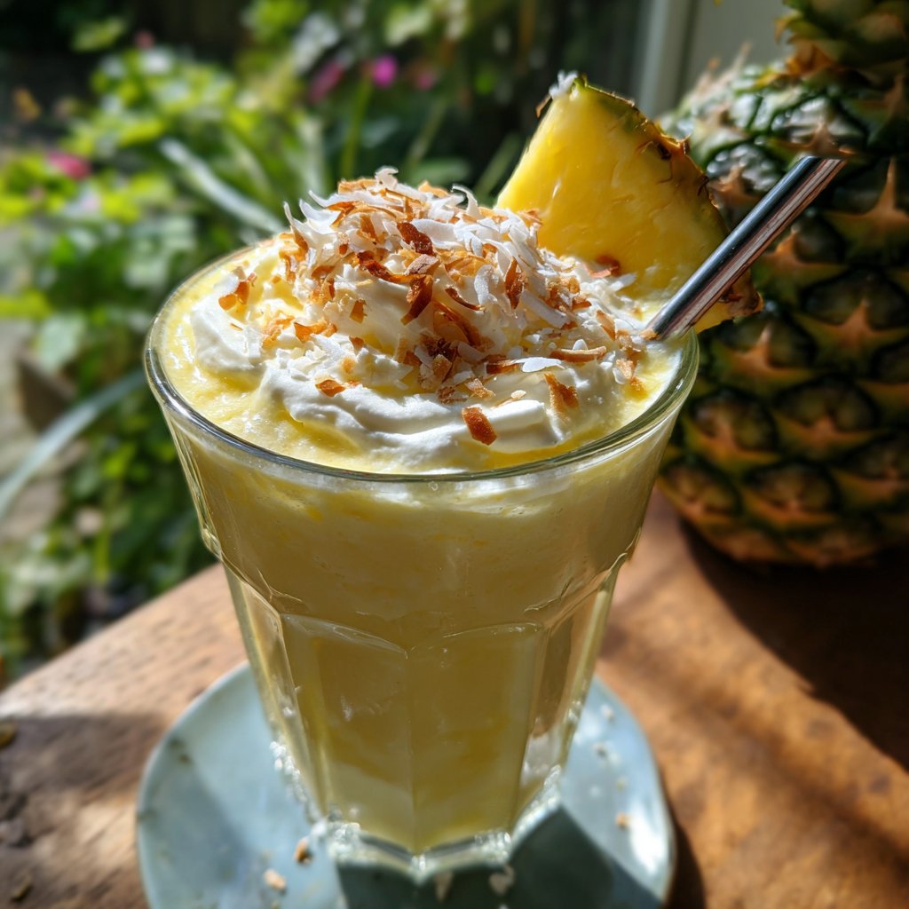 Pineapple Coconut Smoothie