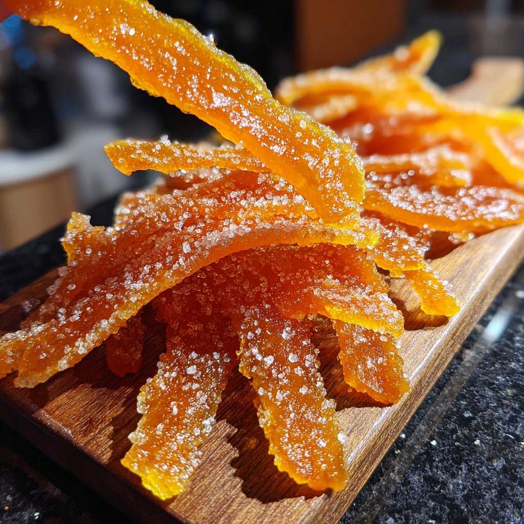 Candied Orange Peel Sweet Cravings